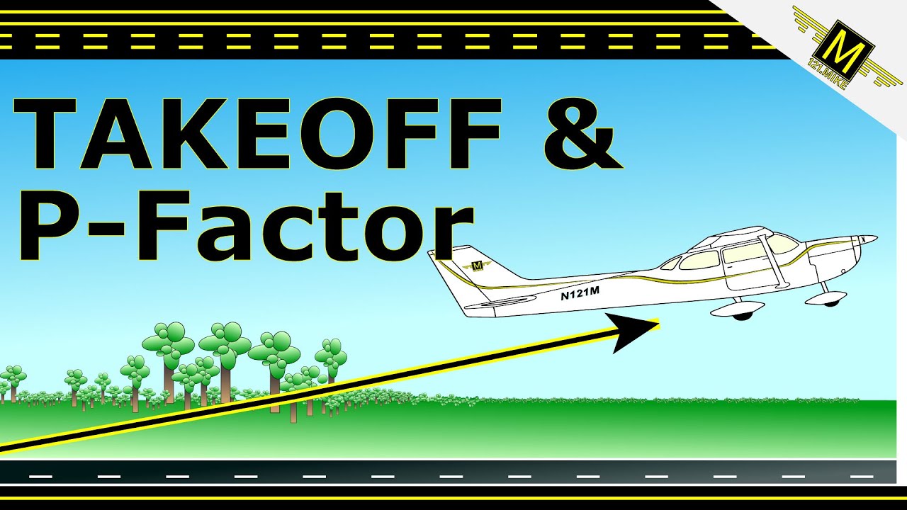 Takeoff & P-Factor - 121.Mike