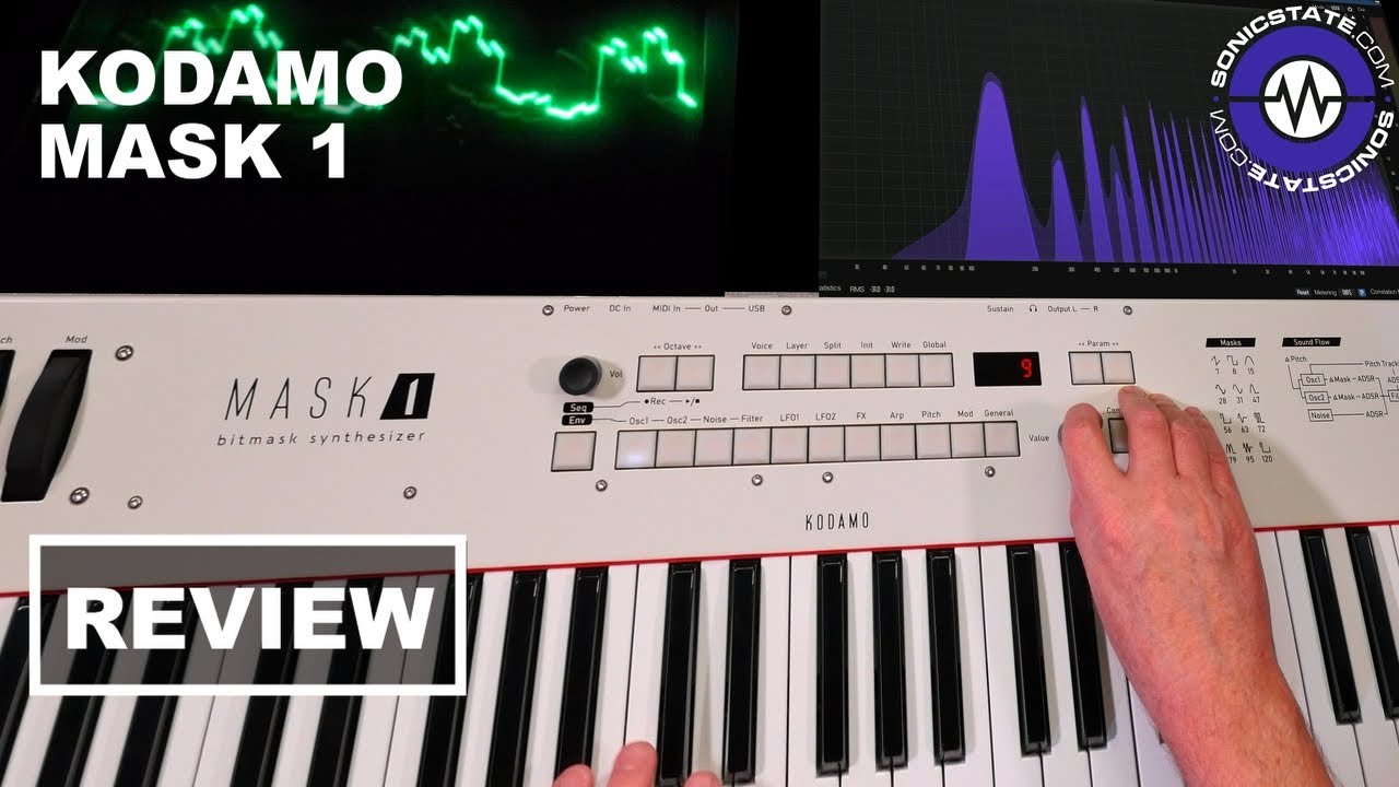 Kodamo Mask 1 Bitmask Synthesizer - SonicLAB Review