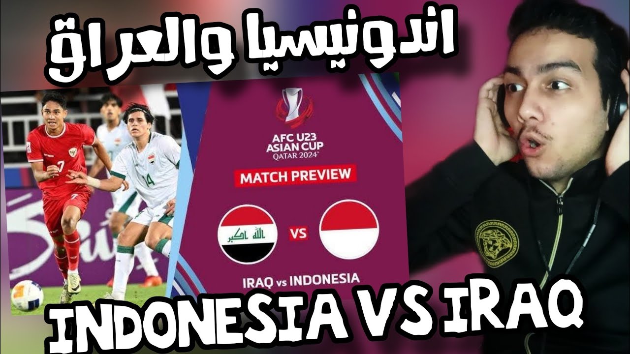 ARAB react to Iraq vs Indonesia AFCU23 | 3rd Place Playoff - Iraq 2 - 1 Indonesia