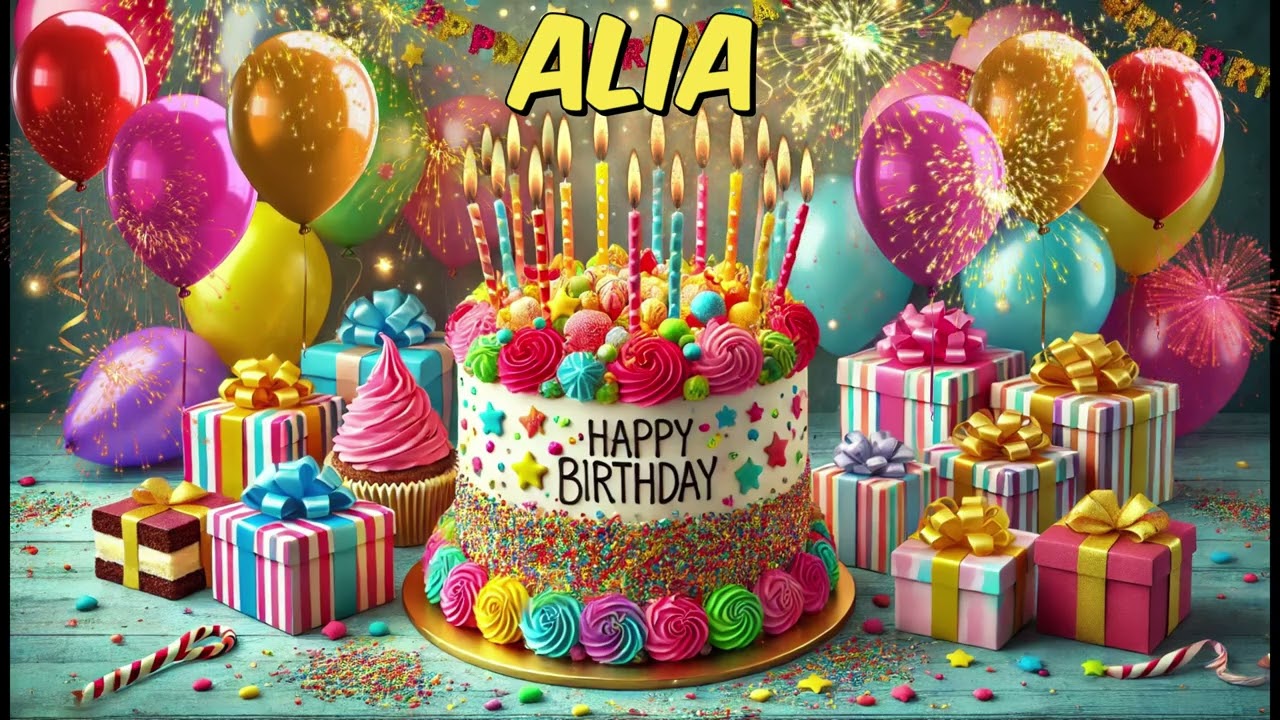 ALIA Happy Birthday Song - Happy Birthday to You