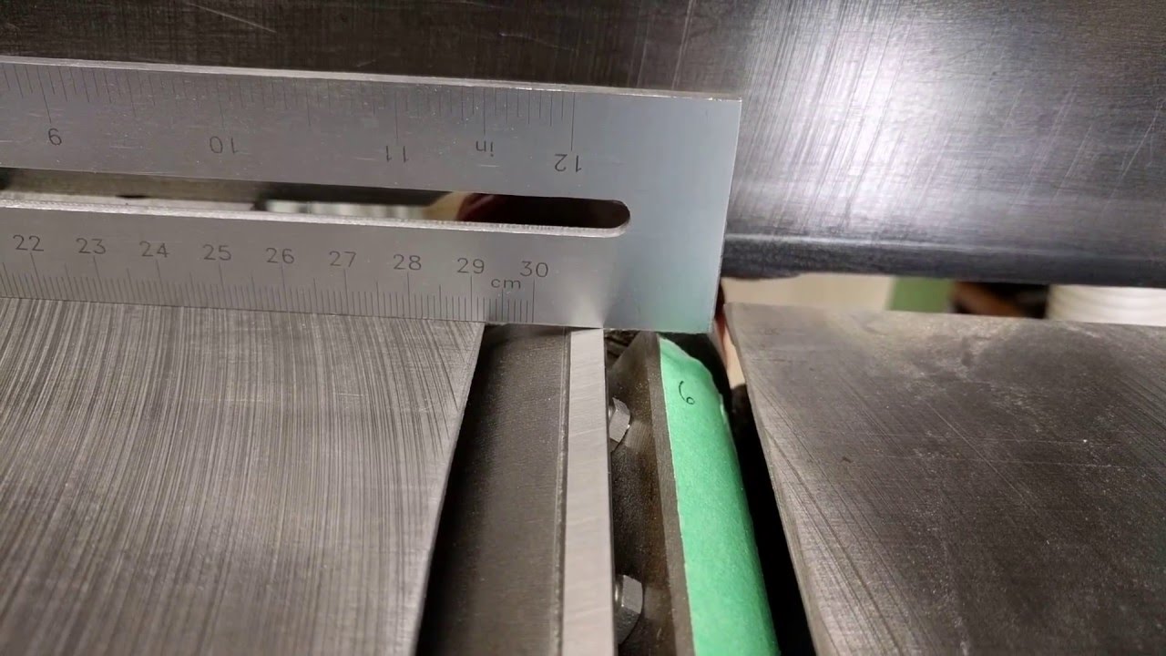 Setting old school jointer knives