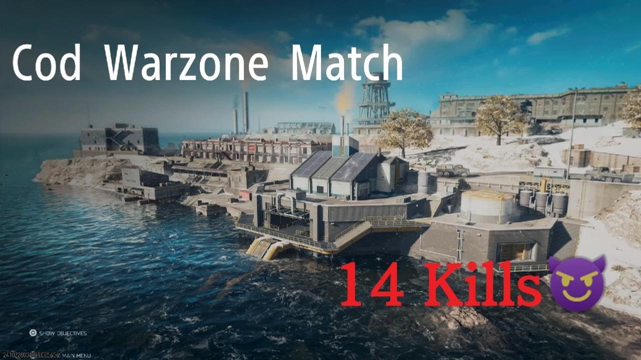Call of Duty Warzone with 14 kills