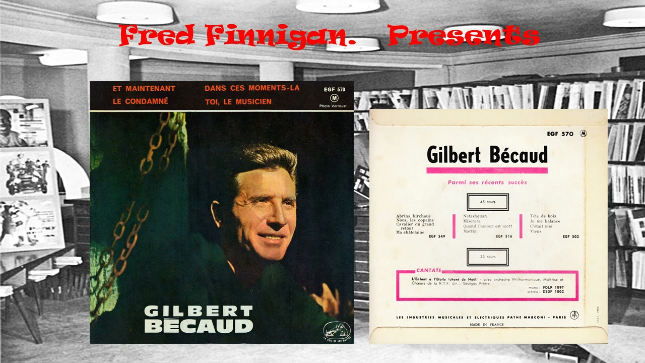 Gilbert Becaud - Et Maintenant