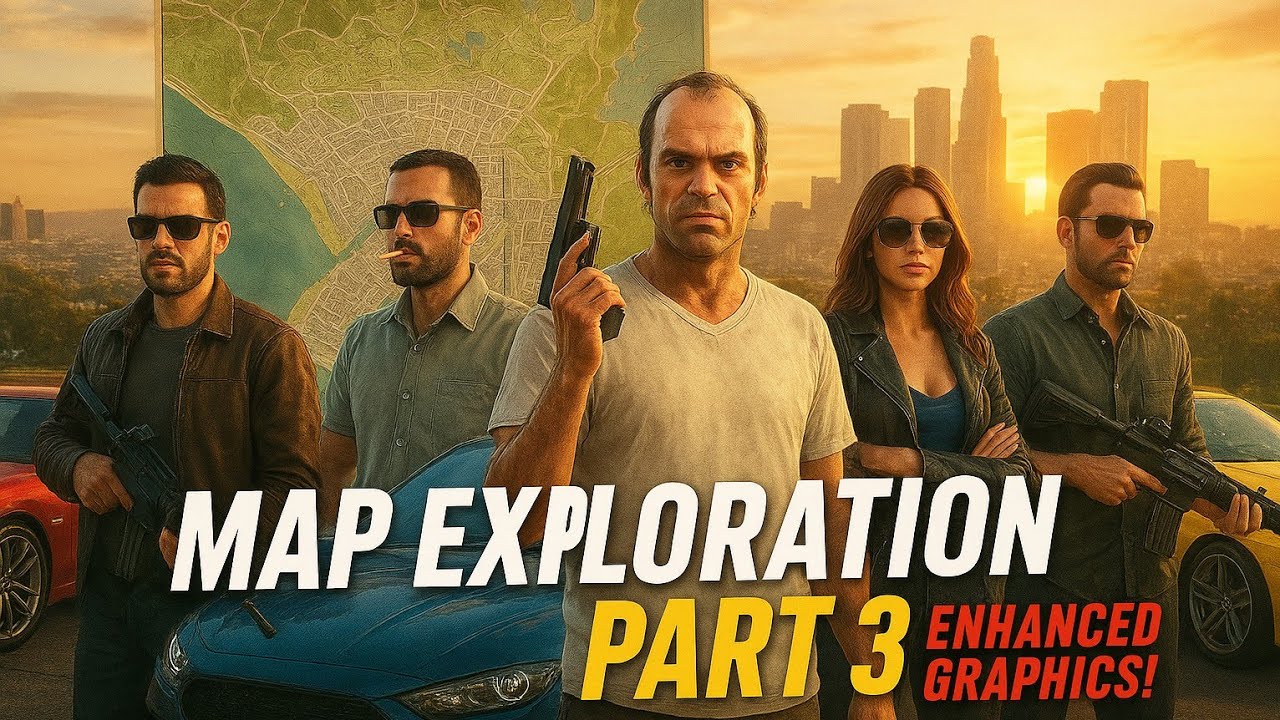 Grand Theft Auto V MAP EXPLORATION PART 3 