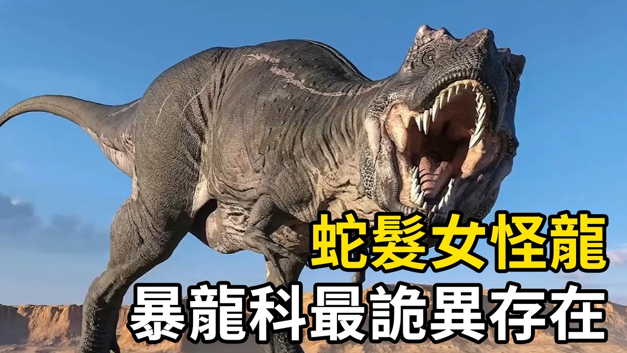 暴龍科最詭異存在，蛇髮女怪龍的龍生顛覆認知！ | #紀錄片 #有趣  #涨知识 #動物 #知識  #生物