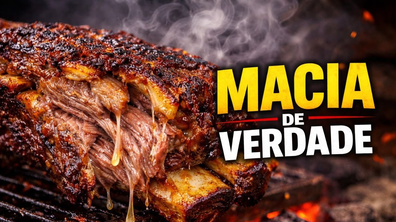 O SEGREDO PARA COSTELA DE BOI MACIA NA CHURRASQUEIRA
