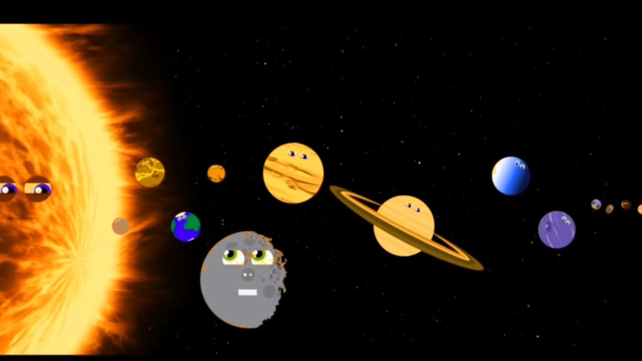 Watch dwarf planets interrupt the Eight planets singing | Sponsored by Gamavision KlaskyCsupo effect
