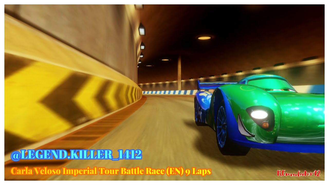 Cars 2 The Video Game | Carla Veloso - Battle Race (EN) | Imperial Tour 9 Laps