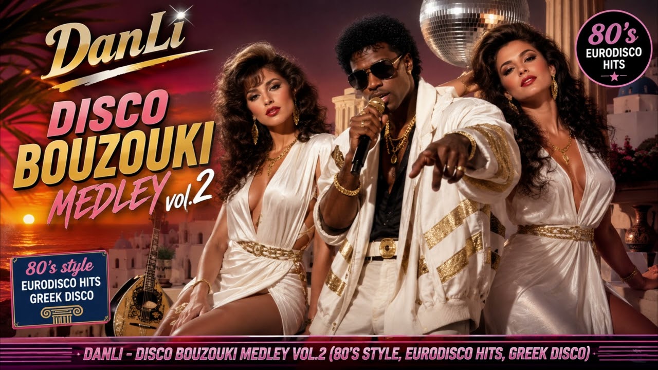 DanLi - Disco Bouzouki Medley vol.2 (80's style, EuroDisco Hits, Greek Disco)