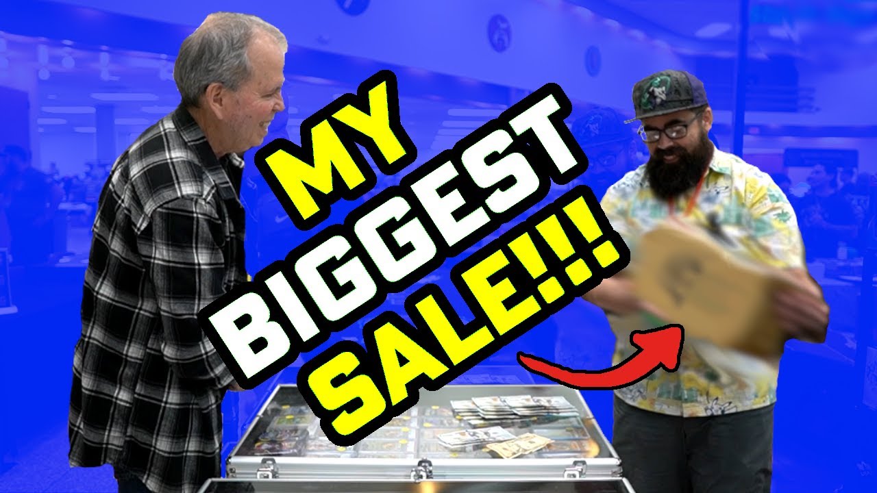 The BIGGEST DEAL of My Life | Pokemon VENDOR POV