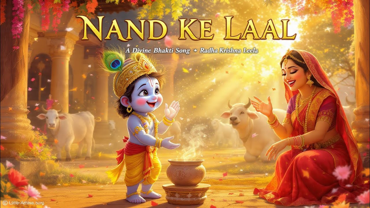 Nand Ke Laal – The Divine Mischief of Krishna | Bhakti Song|Radhekrishna bhakti song 