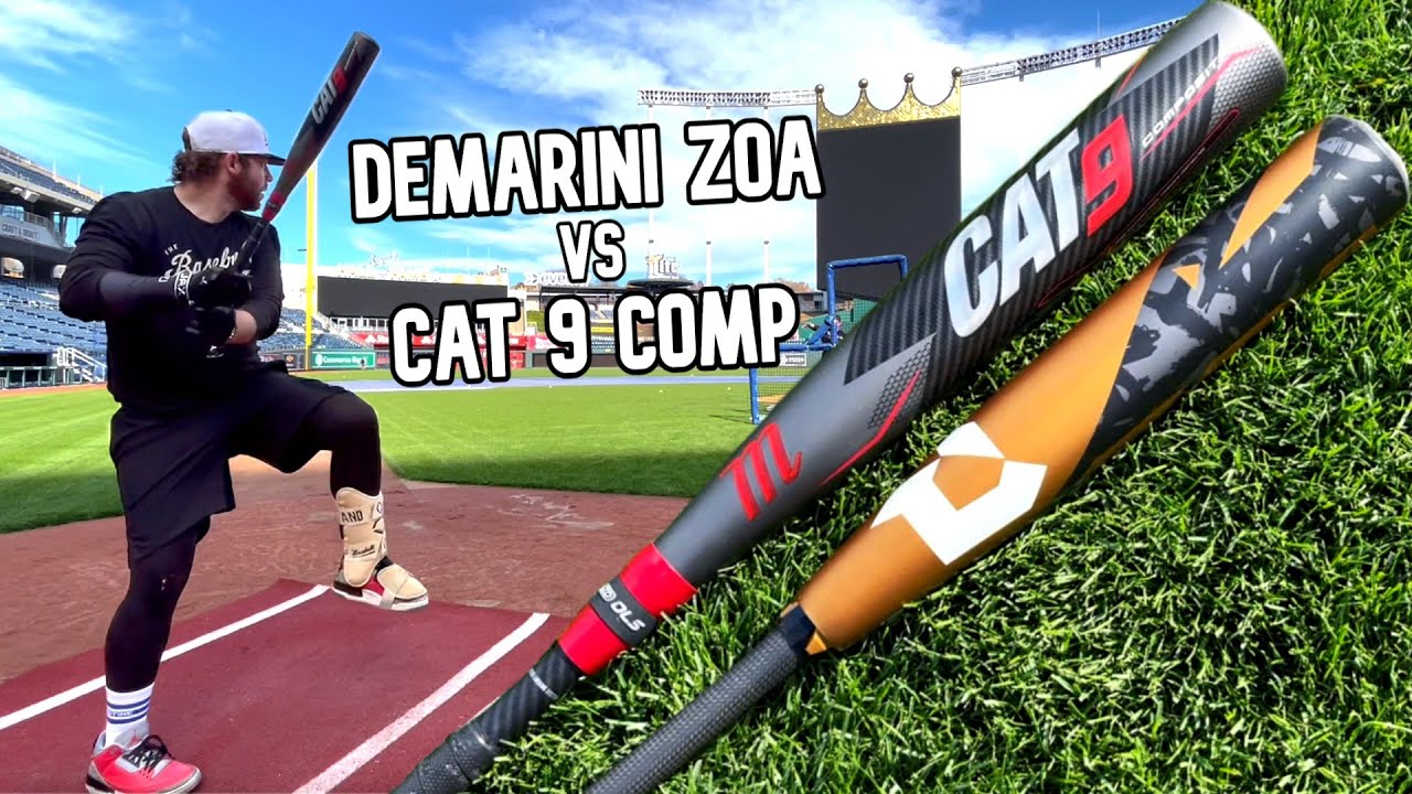 DeMarini ZOA против Marucci Cat 9 Composite | Битва за ЛУЧШУЮ бейсбольную биту USSSA-5