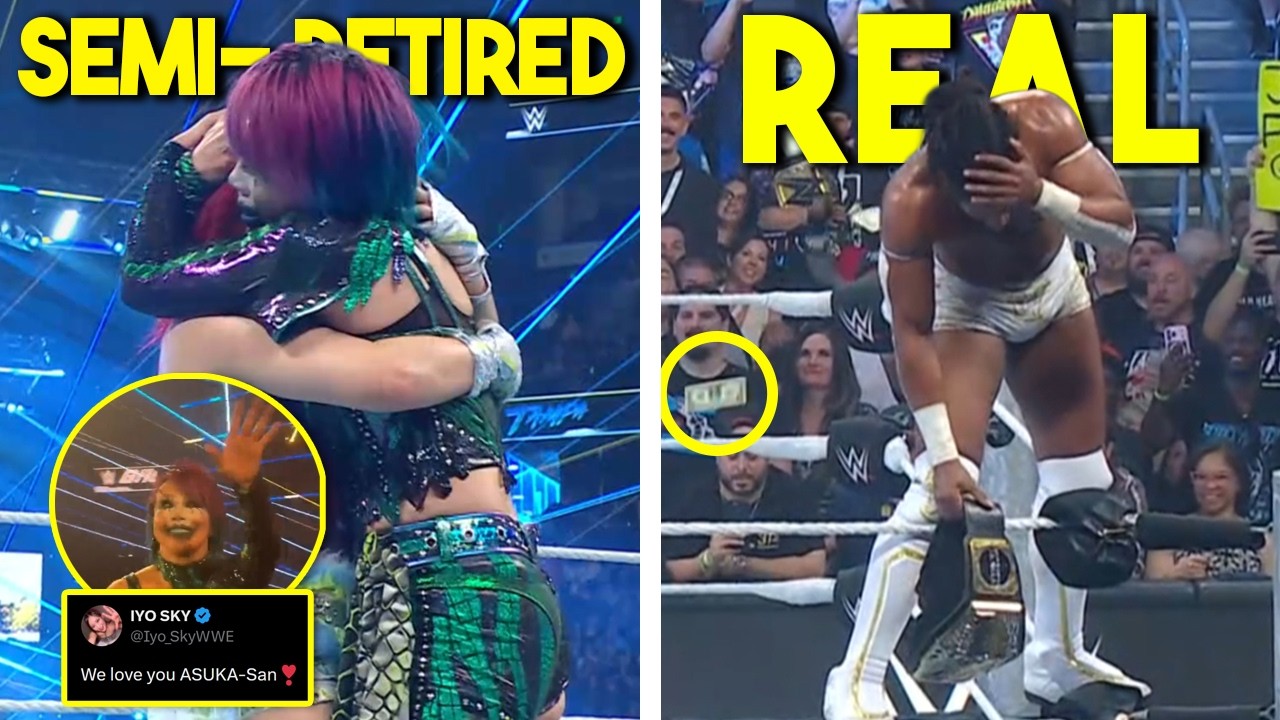 Асука частично отошла от дел в WWE... Джона Сину высмеяли... Фаната WWE выгнали... Новости рестлинга