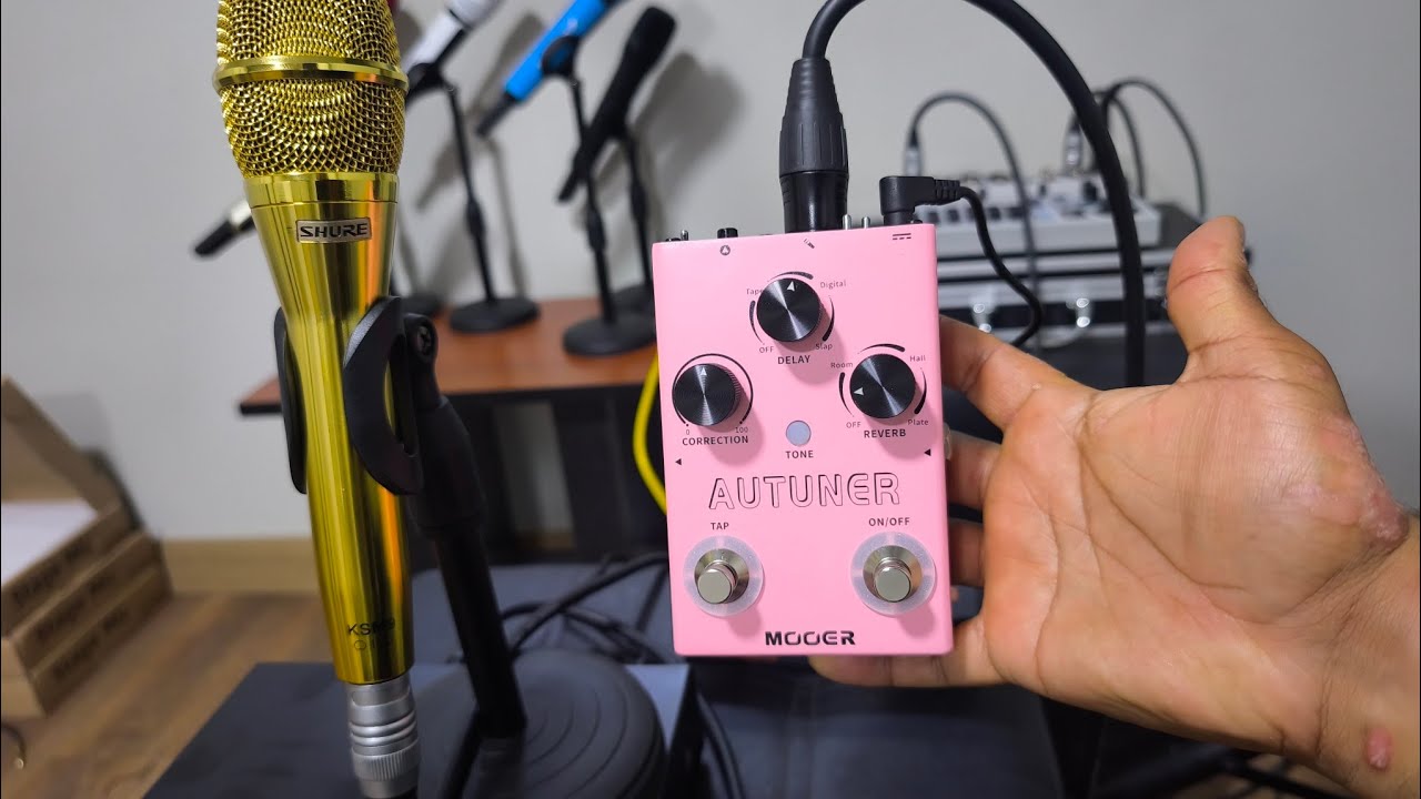 #Autotune para Cantantes sirve? , Review , Conexión, Efectos #Mooer 
