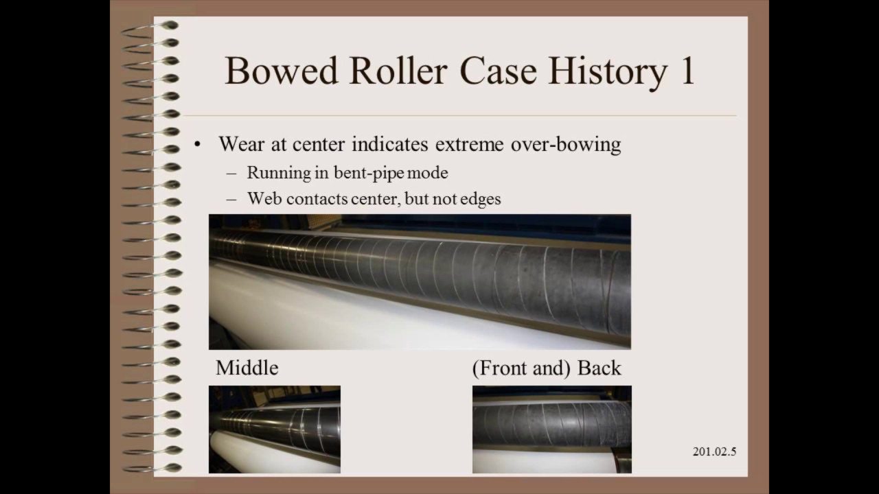 Web201.02 - Bowed Roller Cover Wear