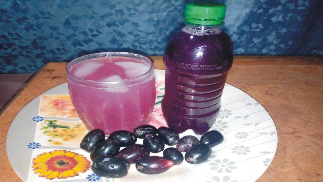 jamun ka sharbat banane ki recipe in hindi | jamun ka sharbat banane ka tarika in urdu - hindi