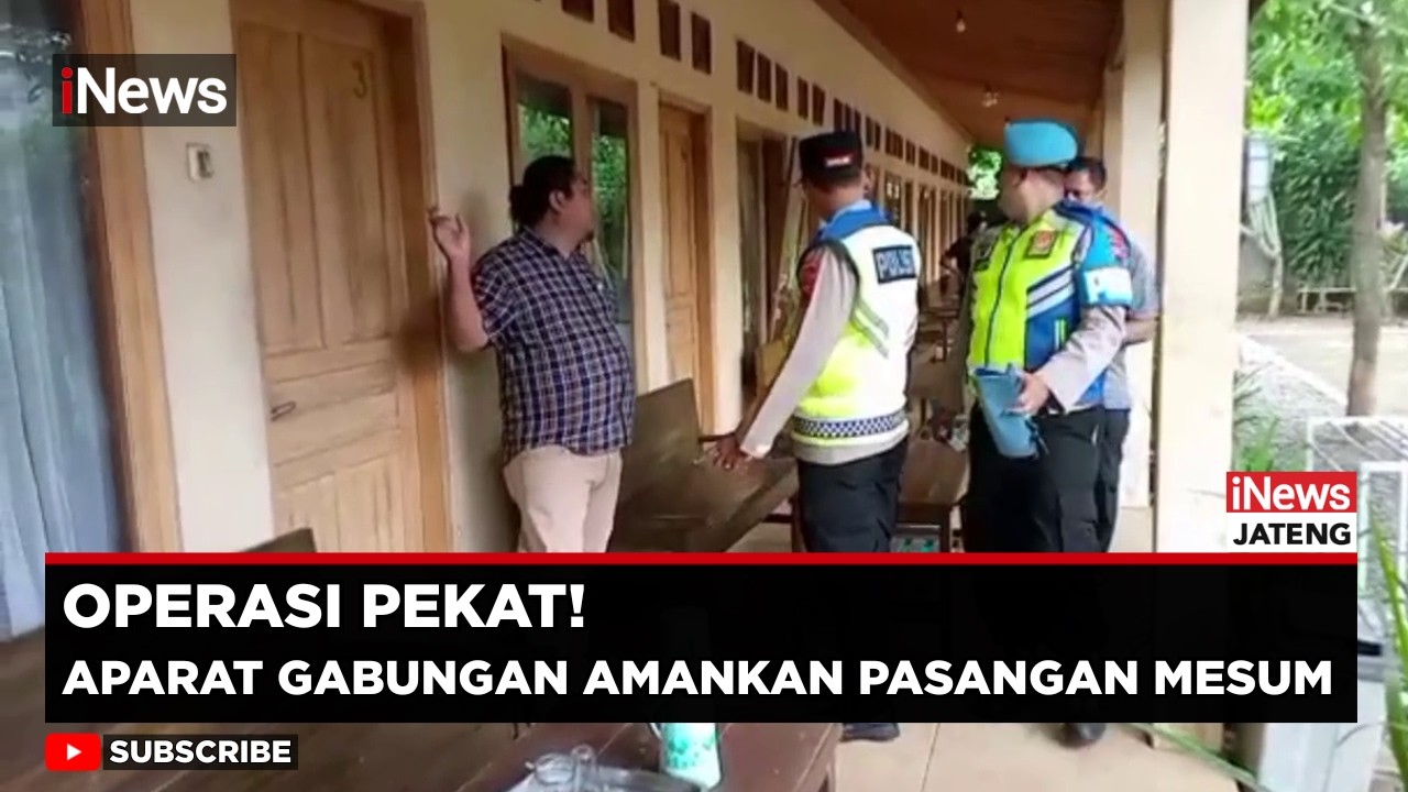 Ciptakan Suasana Kondusif, Aparat Razia Penginapan di Kroya | iNews Jateng