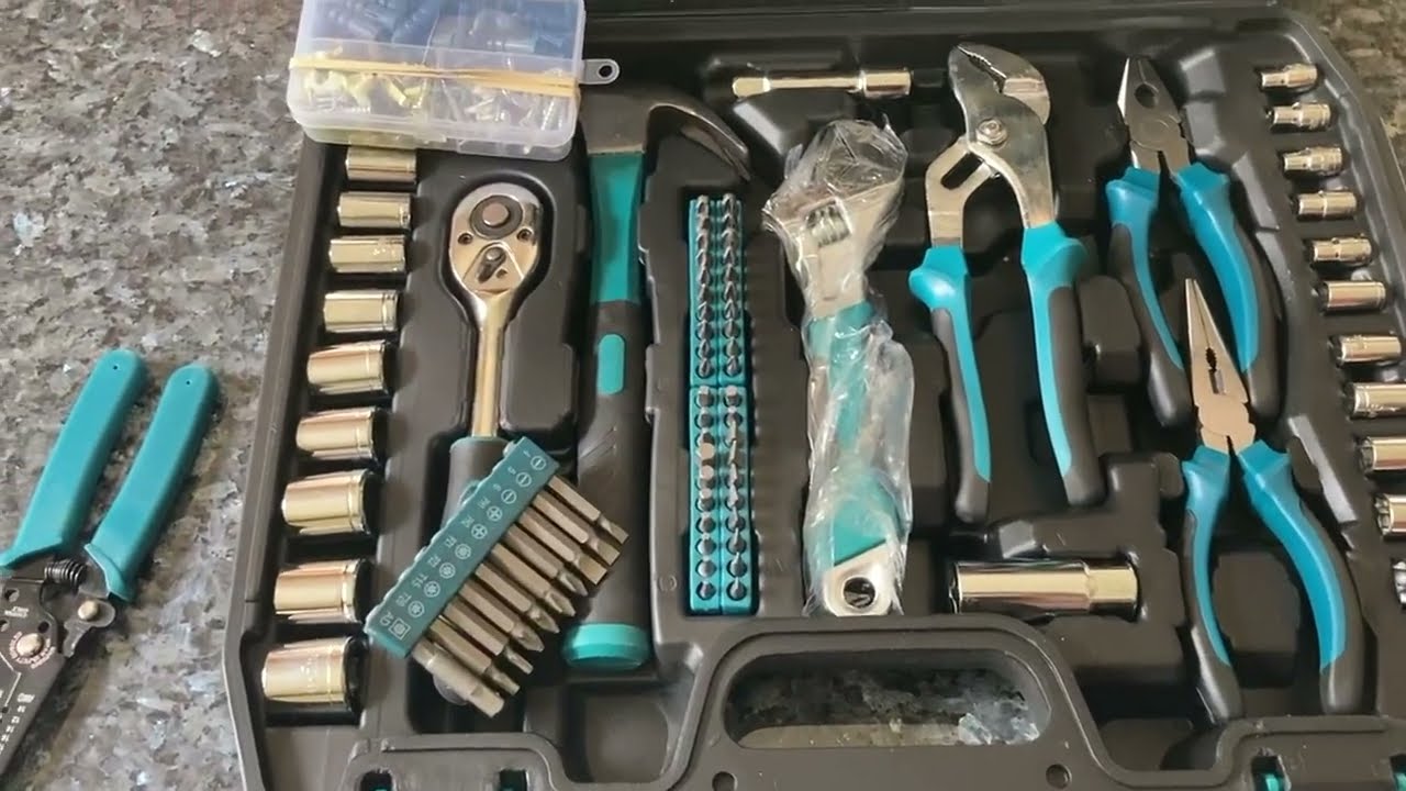 Sundpey Home Tool Kit Protable Complete Basic Repair General Hand Tool Sets for Men Women REVIEW