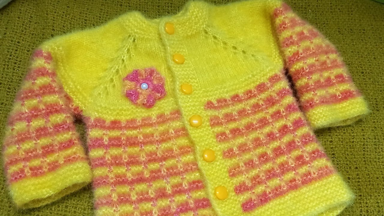 Newborn baby sweater set for easy way/बेहद आसान तरीके से बनाए बेबी स्वेटर #knitting #handmade #wool