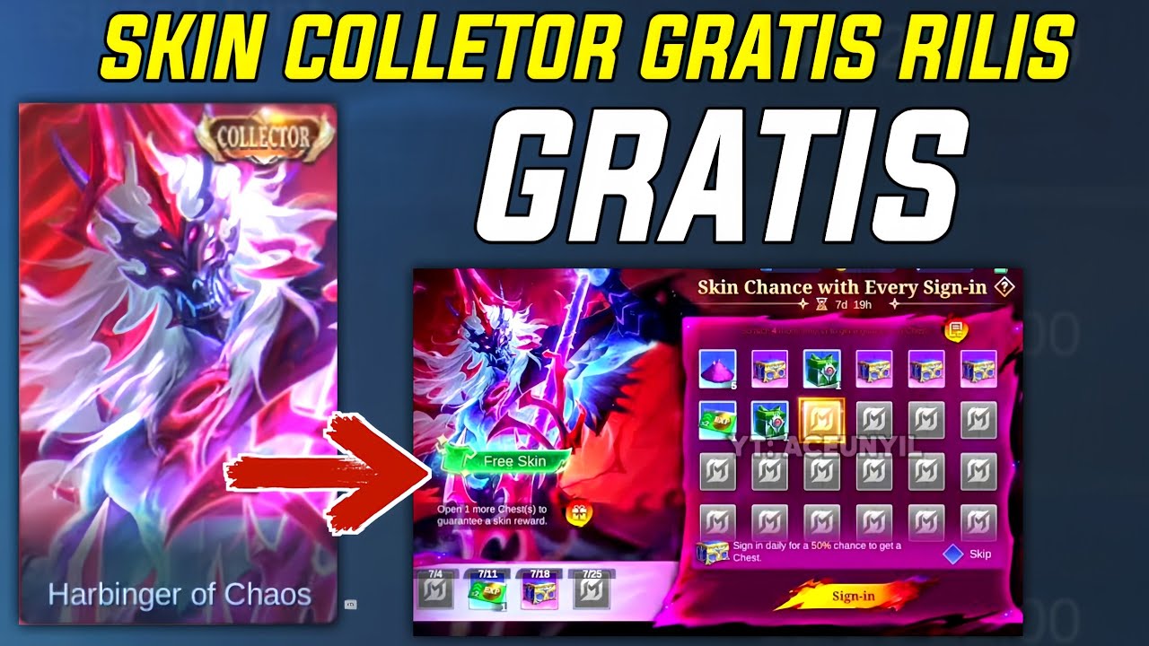 SKIN COLLETOR GRATIS RILIS ! CARA DAPETIN SKIN COLLETOR MOSKOV GRATIS MLBB