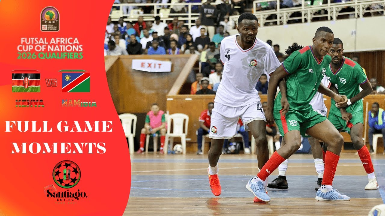 Kenya 🇰🇪 vs Namibia 🇳🇦 (CAF FUTSAL AFCON QUALIFIERS)