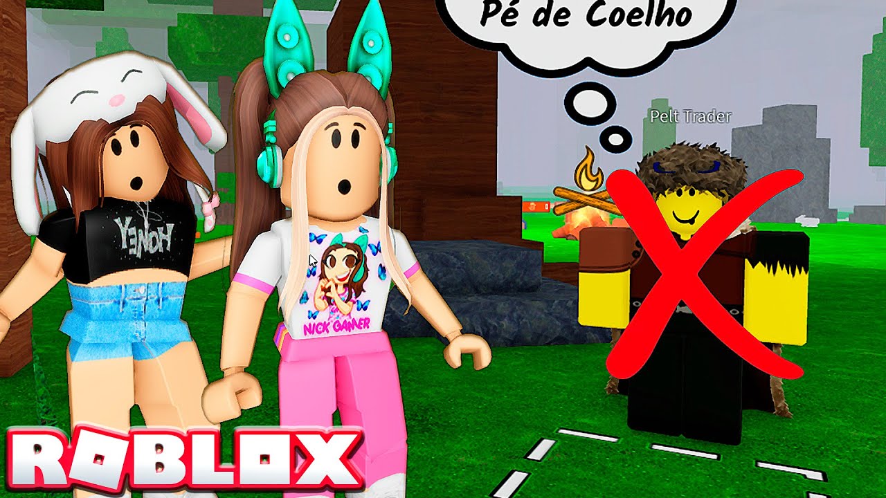 NÃO PODEMOS CONVERSAR COM O VENDEDOR DE PELES em 99 NOITES NA FLORESTA - Roblox