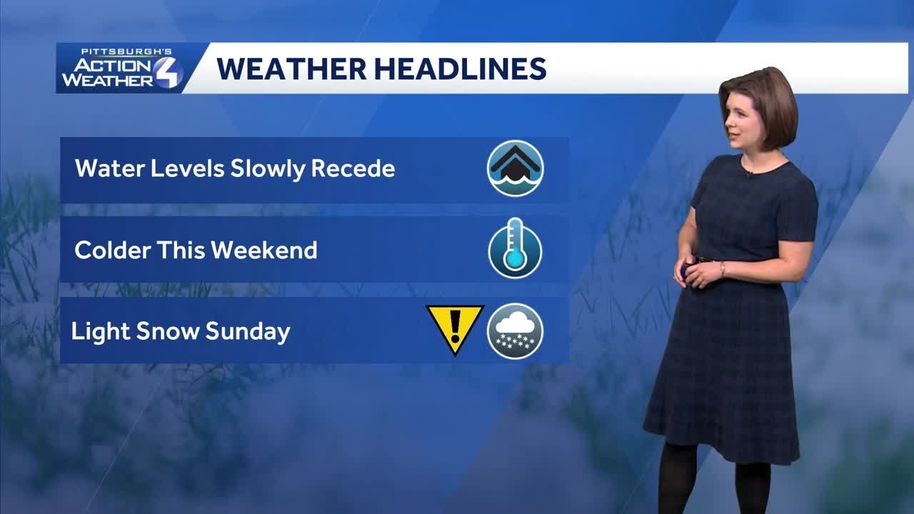 Pittsburgh: Monitoring river levels, tracking snow this weekend | February 21