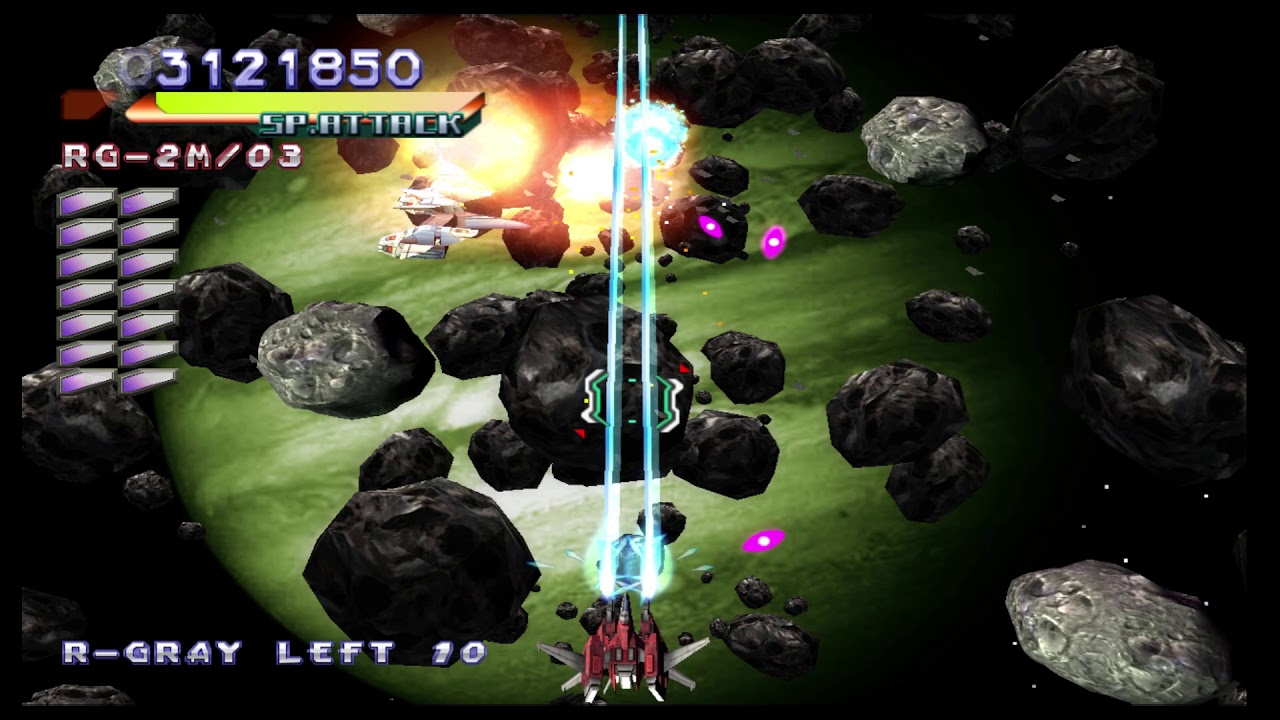 Raystorm HD (PS3) - 13 Ship Arcade Mode Clear