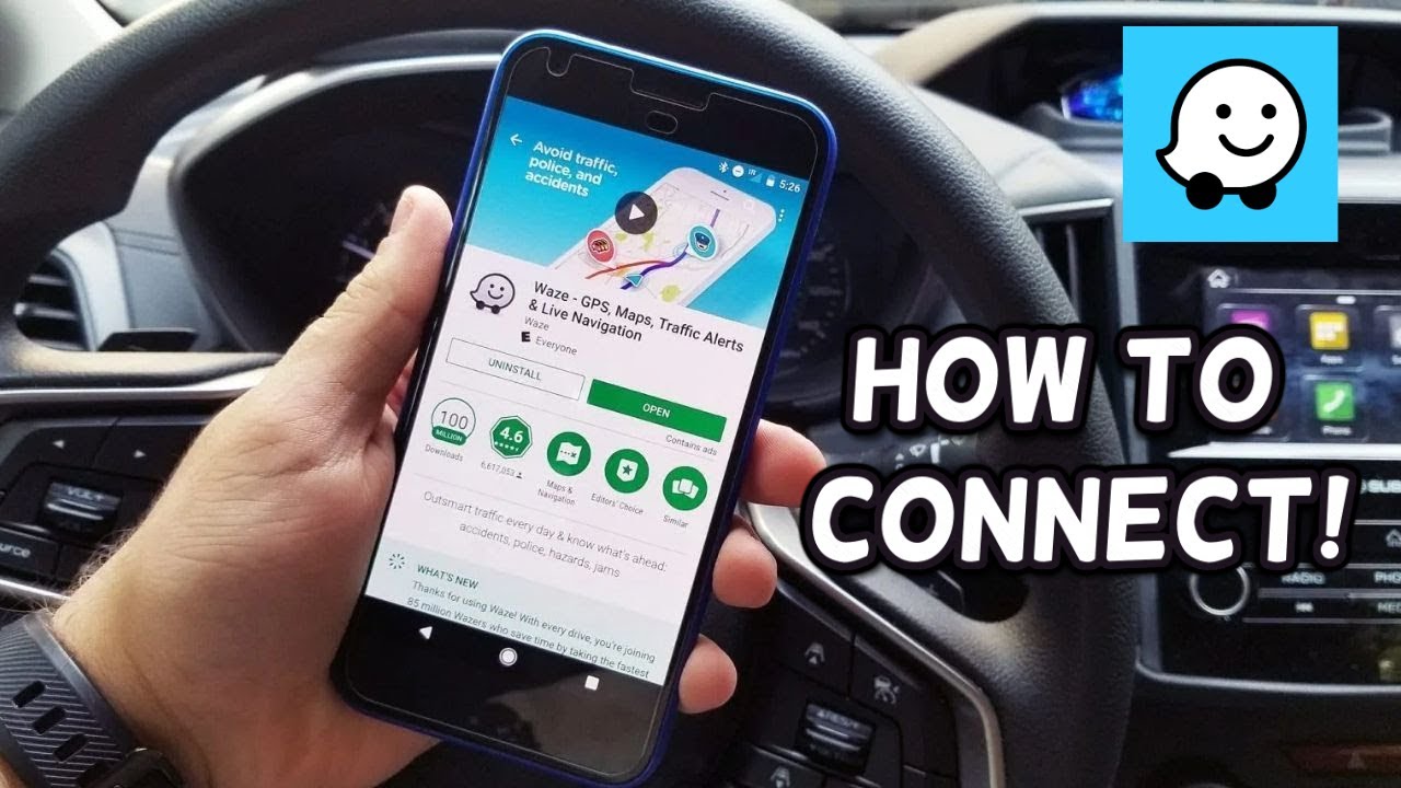 Как подключить и использовать Waze в автомобиле | Инструкции по использованию Android Auto и Appl...