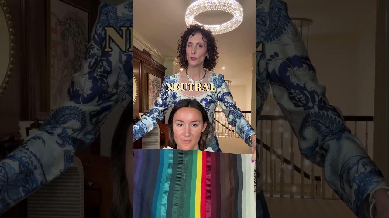Is she warm, neutral, or cool? Color Analysis 