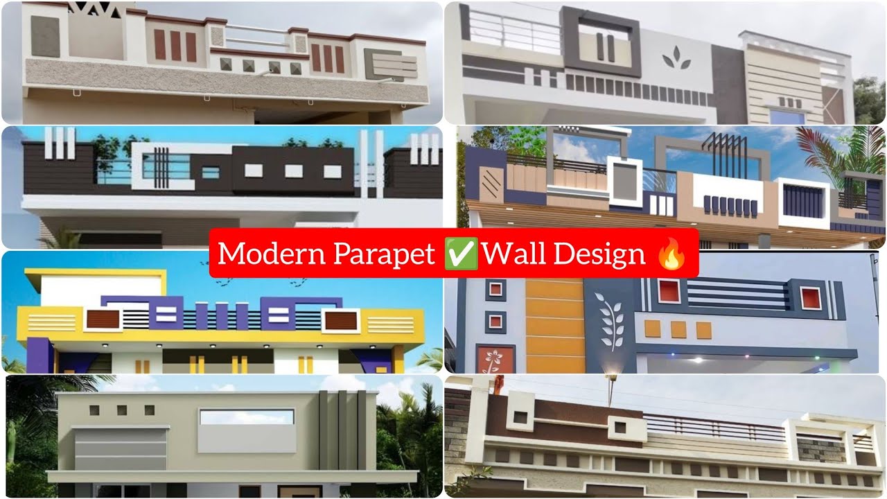 Top 35+ Modern Parapet 🔥Wall Design 2025 || Best Parapet Wall✅ Design For Modern House