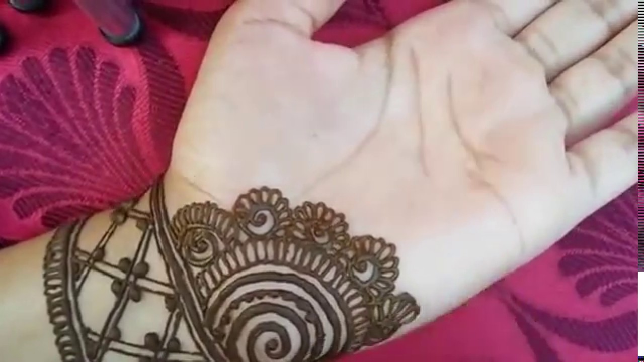 Latest beautiful,stylish and easy mehndi designs for front hands/Simple Henna designs 2018