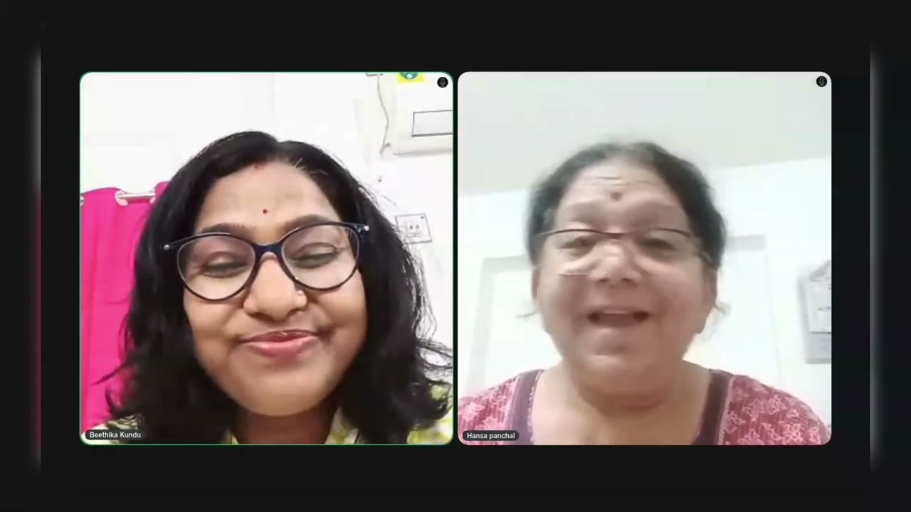 Being a grandmother, she looks after her two grandson.she is still learning a new language.#loveyou#