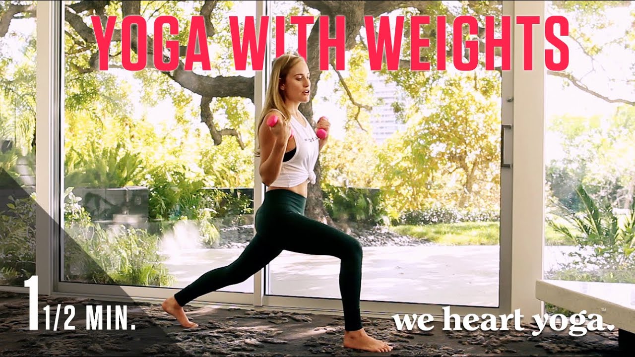 YOGA WITH WEIGHTS