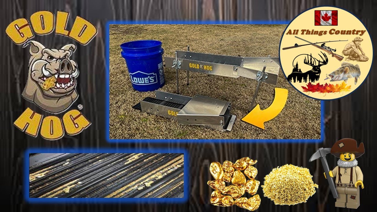 GoldHog Mini Stream Sluice Unboxing