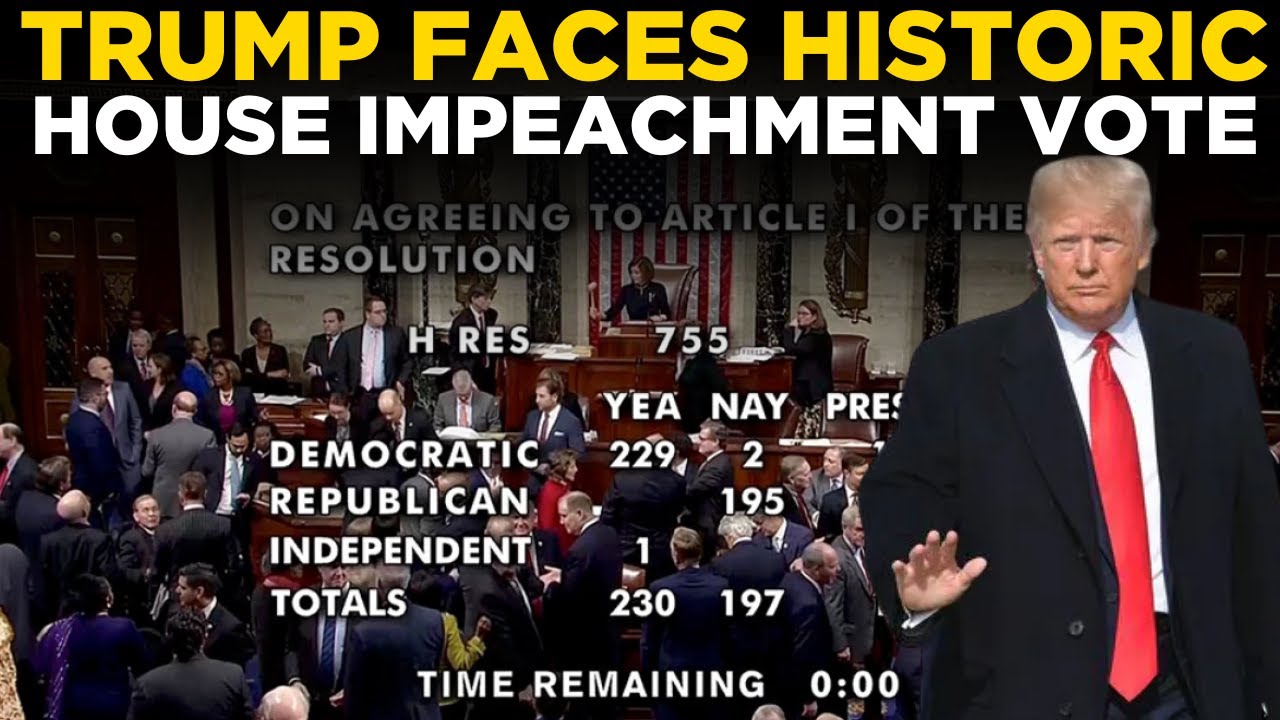 Trump Impeachment LIVE: Historic House Vote Raises Questions About America&rsquo;s Political Future