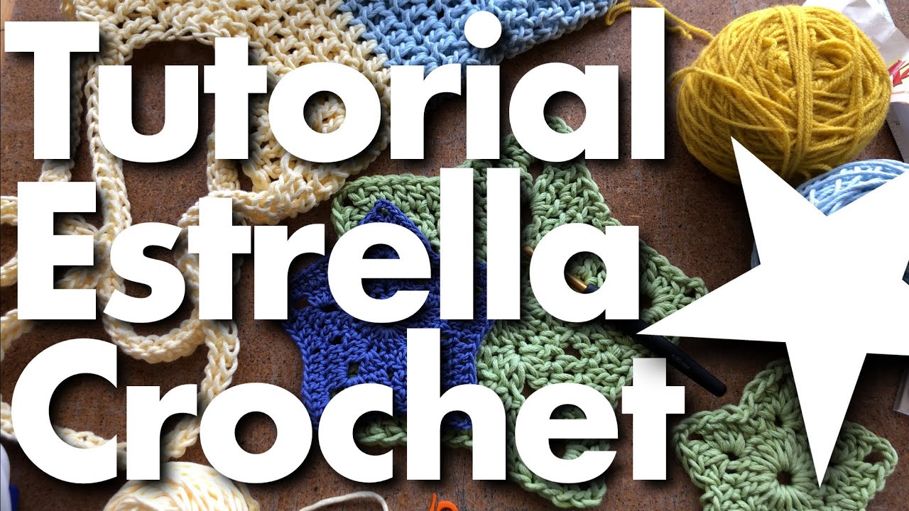 #CROCHET Estrella #GRANNY cobijita de estrella #tutorial #facil #enespa&ntilde;ol