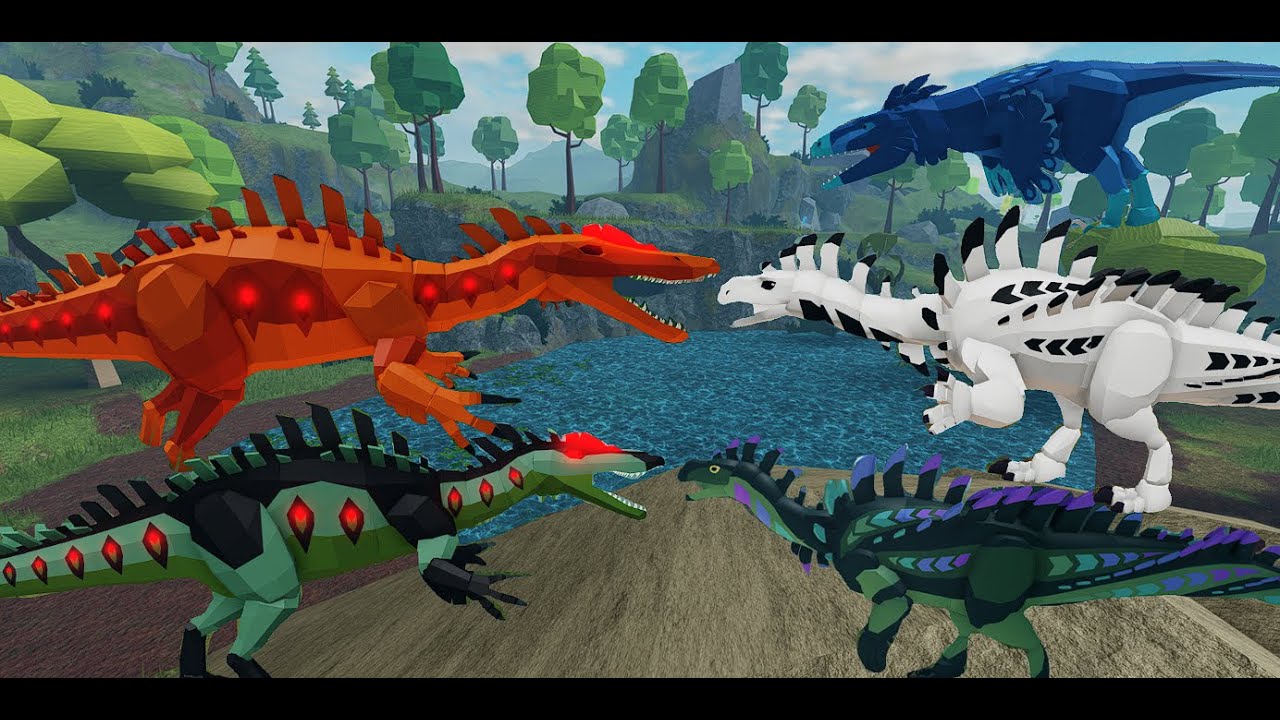 Baryonyx Server Raid | Roblox Prehistoria