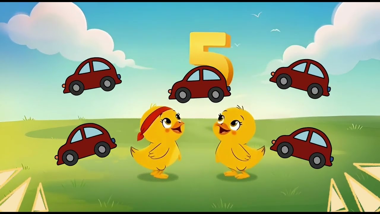 Numbers Song 1–10 🦆 Counting with Roro & Dody | Fun Learning for Toddlers