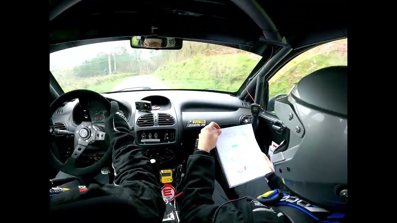 On Board Tc3 Rally do Cocido 2026 Peugeot 206xs Fran Bugallo-Raul Costa