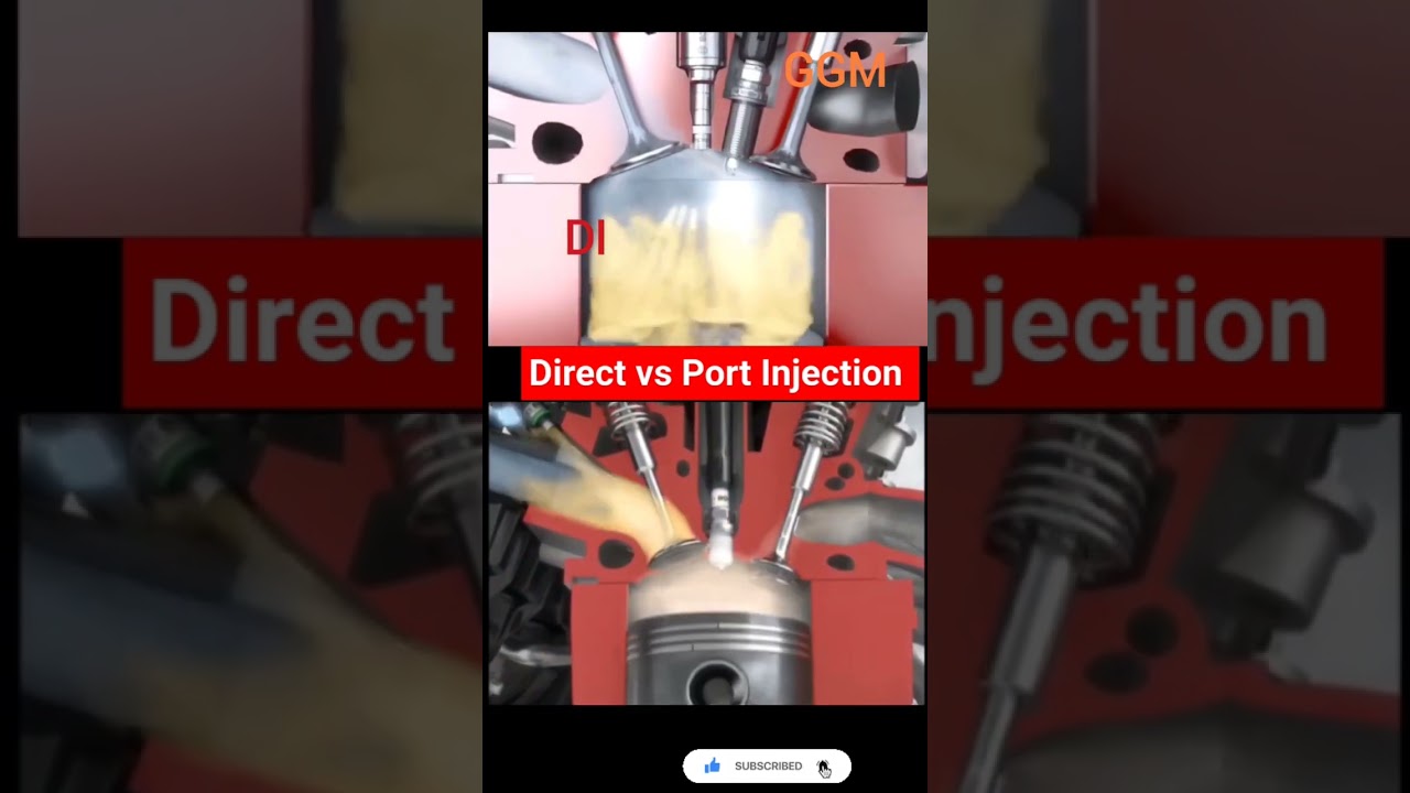 CLEAR DIFFERENCE BETWEEN DIRECT INJENCTION(DI)AND INDIRECT INJECTION(IDI)