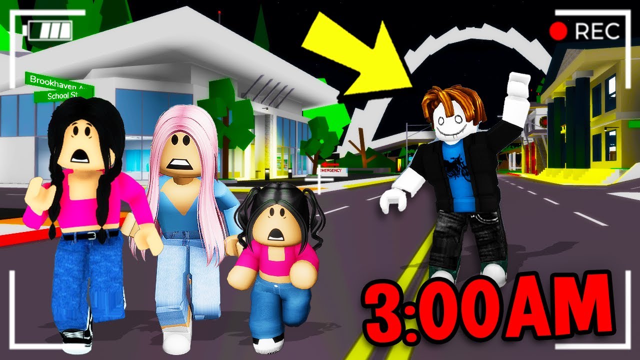 We Caught THE WAVING BACON at 3AM in ROBLOX BROOKHAVEN RP!