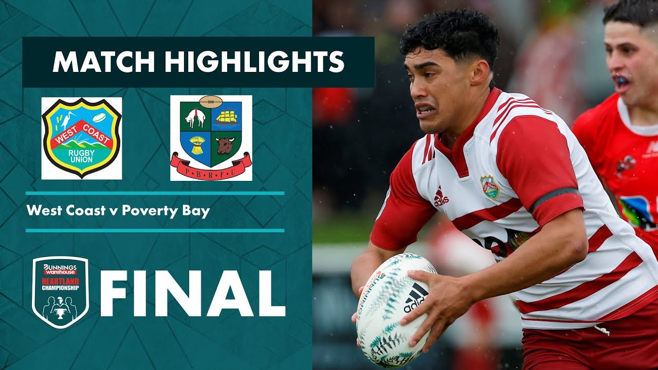 HIGHLIGHTS | West Coast v Poverty Bay | Lochore Cup Final (2023)