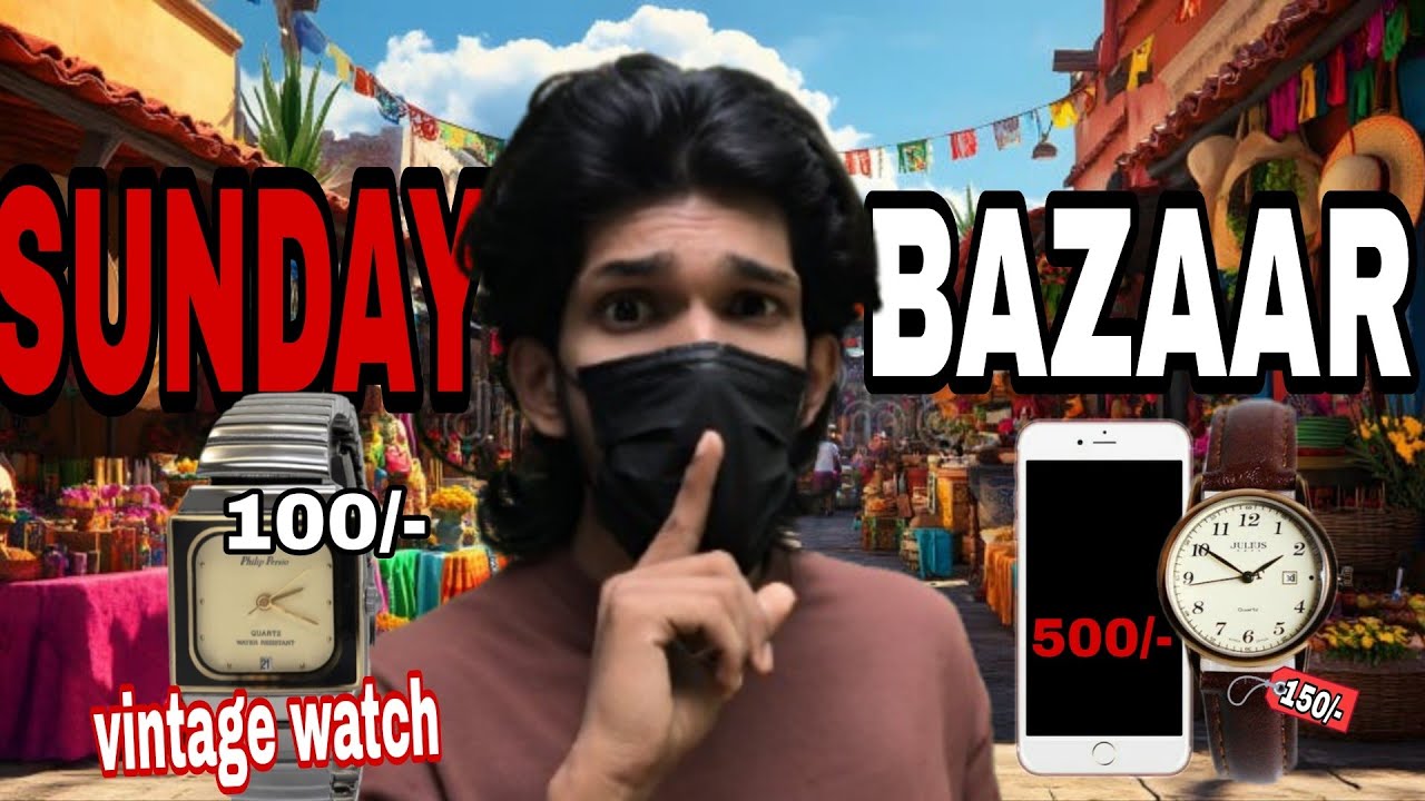 കോഴിക്കോടിലെ രഹസ്യ മാർക്കറ്റ് ഞാൻ കണ്ടുപിടിച്ചു 😳 The sunday bazaar 
