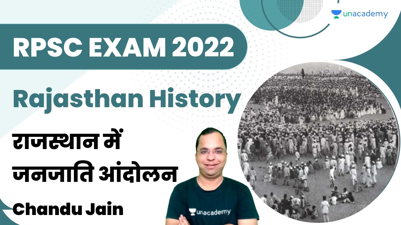 Tribal Movement in Rajasthan | Rajasthan History | Chandu Jain | Unacademy Live - RPSC