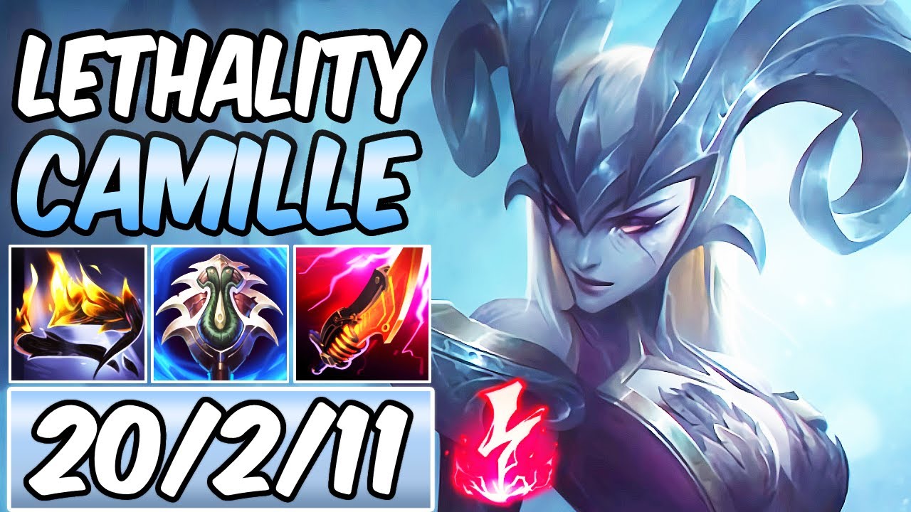 FULL BURST LETHALITY CAMILLE MID WITH ELECTROCUTE | New Build & Runes | League of Legends