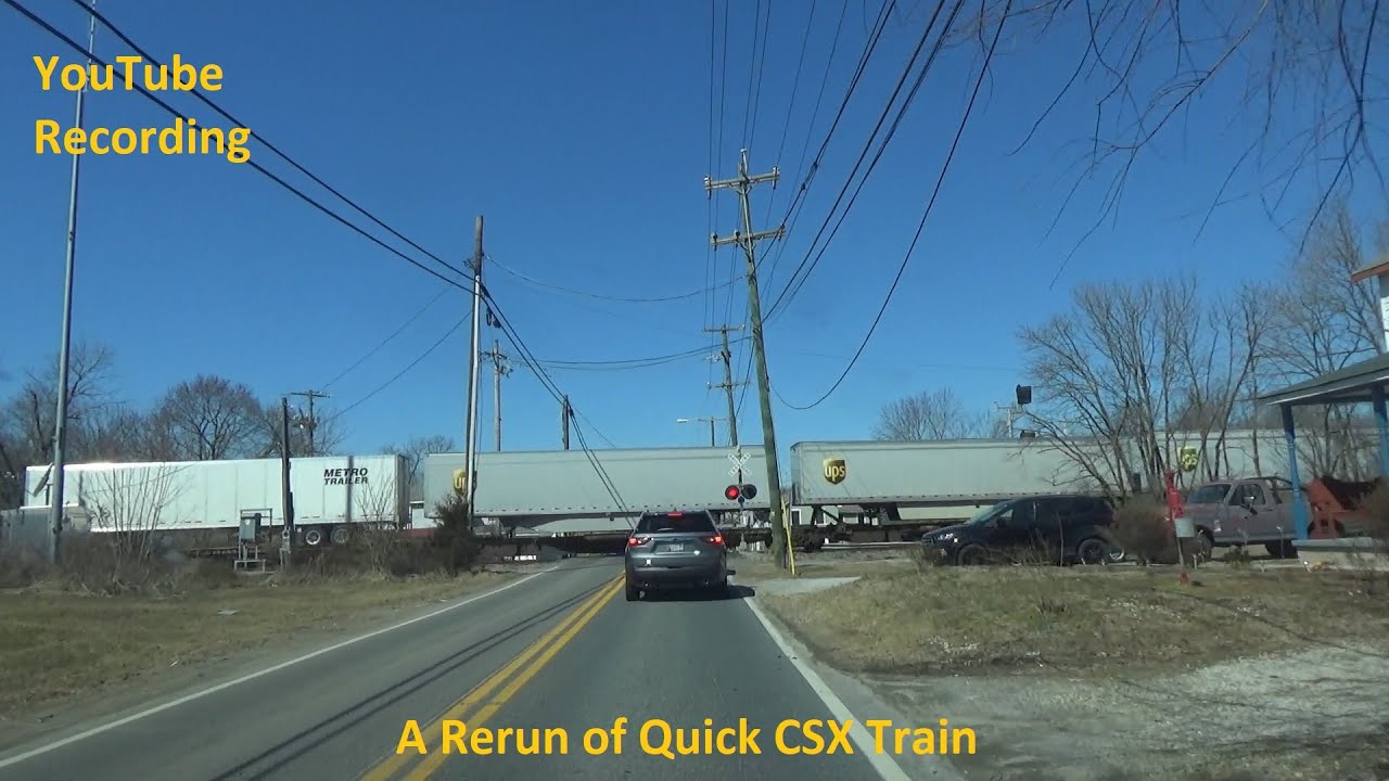 A Rerun of Quick CSX Train