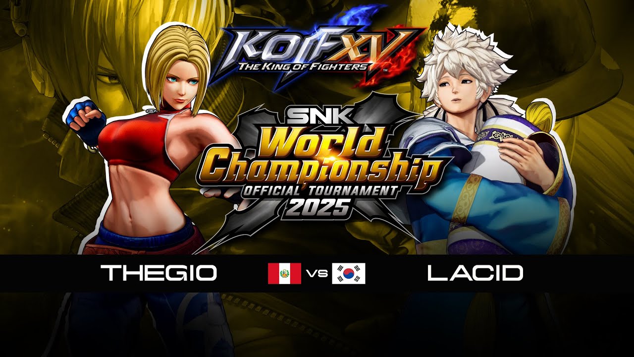 KOF XV 🇵🇪 THEGIO против LACID 🇰🇷 | Чемпионат мира SNK 2025 | THE KING OF FIGHTERS XV #KOFXV #SWC2025