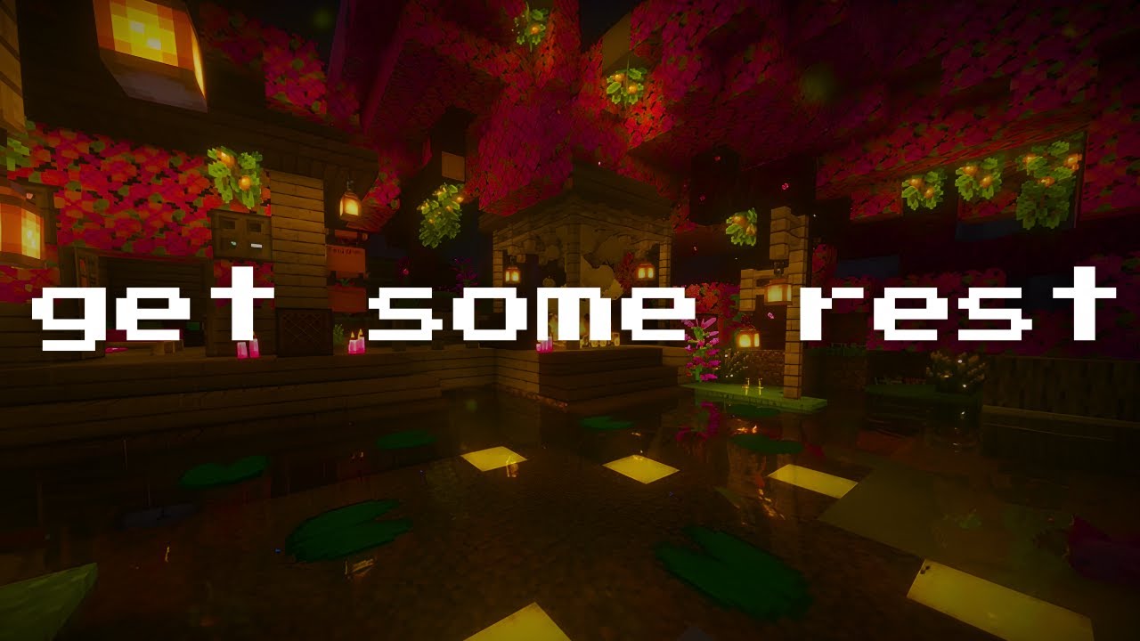 you did enough today… rest now (gentle rain + minecraft music)