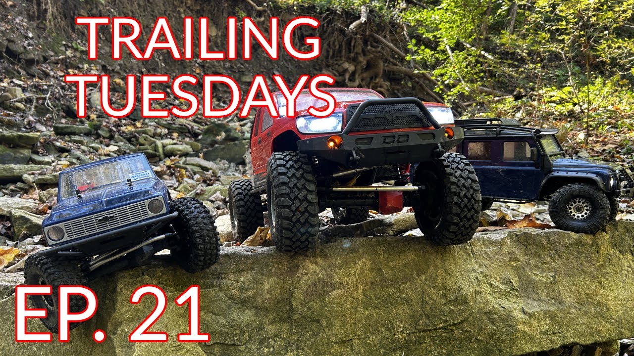 Trailing Tuesday's EP: 21. - Getting Outside with the boys! (Vanquish, SCX6, TRX4)